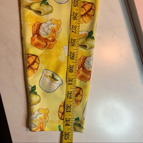 IRON YOKAI Mango Print V-CUT LEGGINGS Size XL - Picture 11 of 15